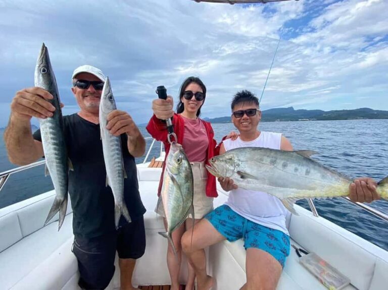 Fishing at Krabi : Full day - Detailed Breakdown of the Itinerary