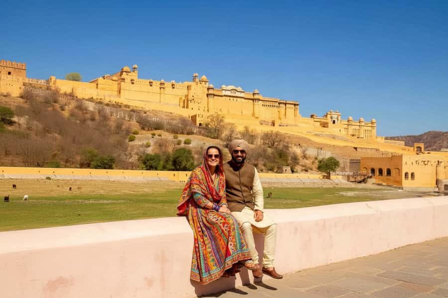 From Delhi: Private Day Tour to Jaipur with 5-star Lunch - Amer Fort: A Majestic Entrance to Rajasthan’s Royal Past