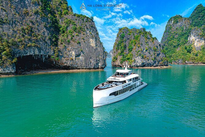 From Ha Long City: Symphony Luxury Day Cruise on Ha Long Bay - From Ha Long City to the Bay  