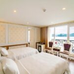 From Hanoi: 5-Star Cruise  2 Days 1 Night Exploring Ha Long Bay - Sunset and Evening Activities