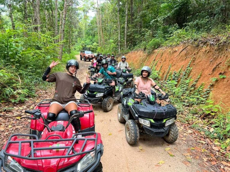 From Ko Pha Ngan: ATV Jungle Adventure Experience - The Itinerary: What You Can Expect