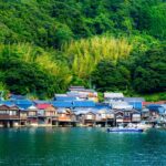 From Kyoto/Osaka : Amanohashidate & Ines Funaya Boathouses - Ines Funaya: The Living Water Museum