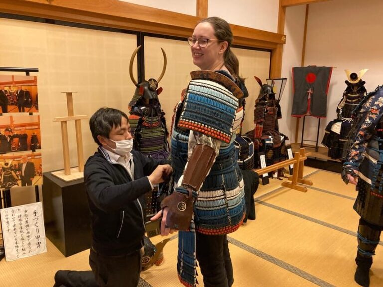 From Kyoto/Osaka/Kobe: Samurai Armor Dressing in a Castle - Practical Details and What to Consider