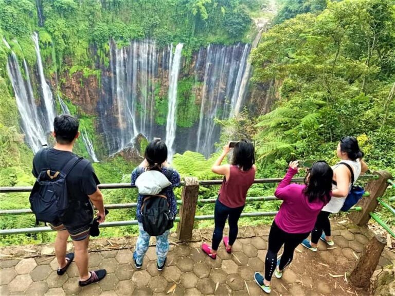 From Malang: Tumpak Sewu Waterfall Sharing Tour - Reaching Tumpak Sewu: Panoramic Views from the Top