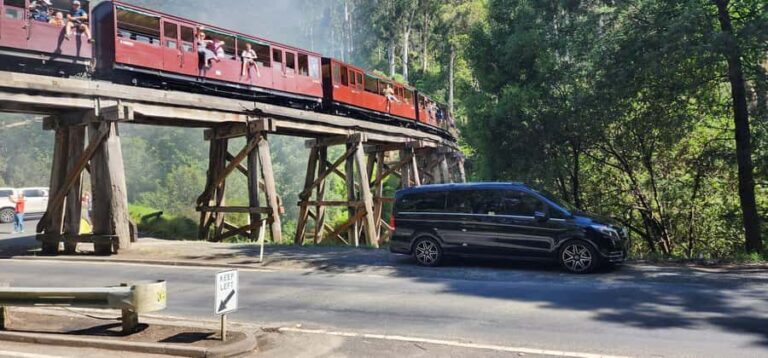 From Melbourne: Puffing Billy Private Tour - Up to 11 pax - Exploring the Dandenong Ranges and Puffing Billy