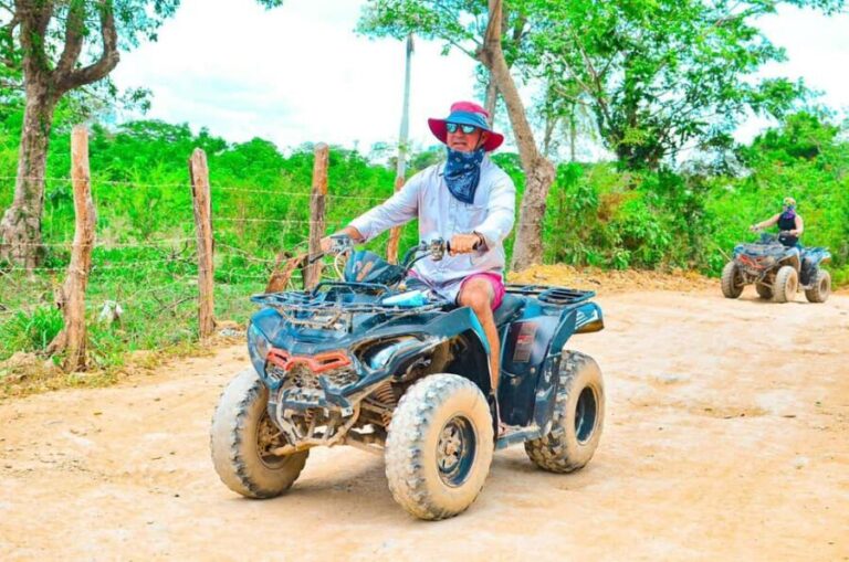 From punta: 4 wheels ATV 4x4 adventur+Macao beach and Cenote - Practical Details & What to Expect