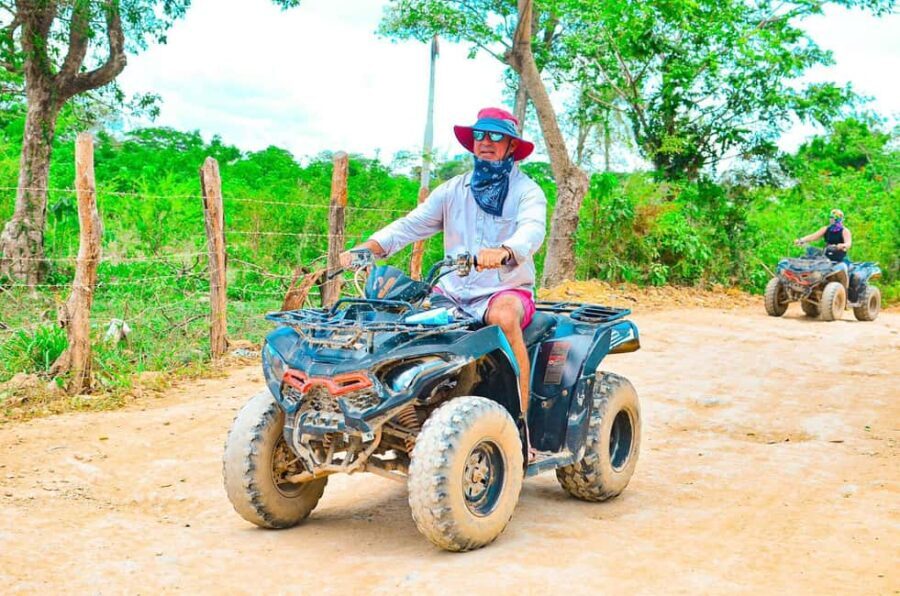 From punta: 4 wheels ATV 4x4 adventur+Macao beach and Cenote - Practical Details & What to Expect