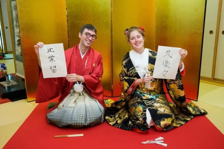 Fukui: Kimono Rental, Tea Ceremony, and Calligraphy - Practical Information and Tips