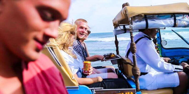 Galle: Morning or Evening Private Beach Safari by TukTuk - What’s Included and What’s Not