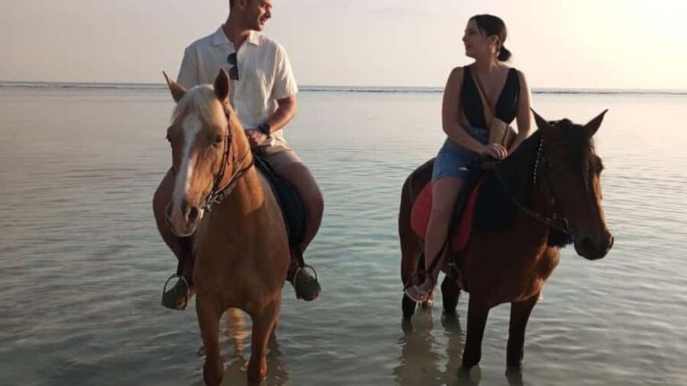 Gili Trawangan: Horse Riding on the Beach - The Itinerary in Detail