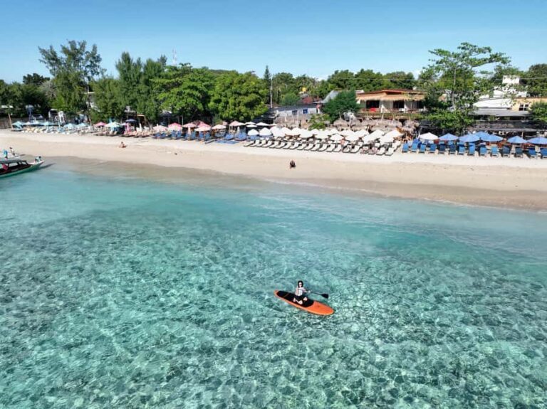 Gili Trawangan: Stand-Up Paddle with Drone Shot & Guide - The Unbeatable Sunrise Setting