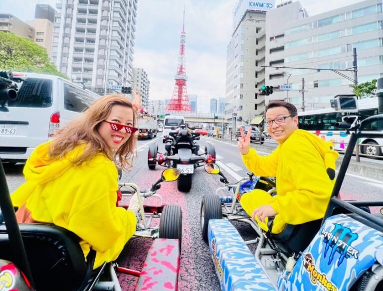 Go kart Tour from Tokyo Tower, Shibuya Crossing, Harajuku - The Route and What to Expect