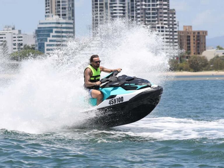 Gold Coast: 1-hour Jet-Ski Safari -No Slow Zones + Free Pics - Introduction to the Jet-Ski Safari