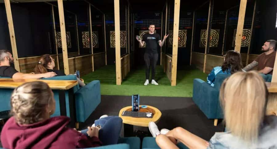 Gold Coast: Axe Throwing with Digital Targets - What to Expect: The Itinerary
