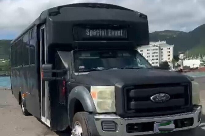 Great Bay Philipsburg Sint Maarten Shared Bus Tour - Transport, Comfort, and Extras