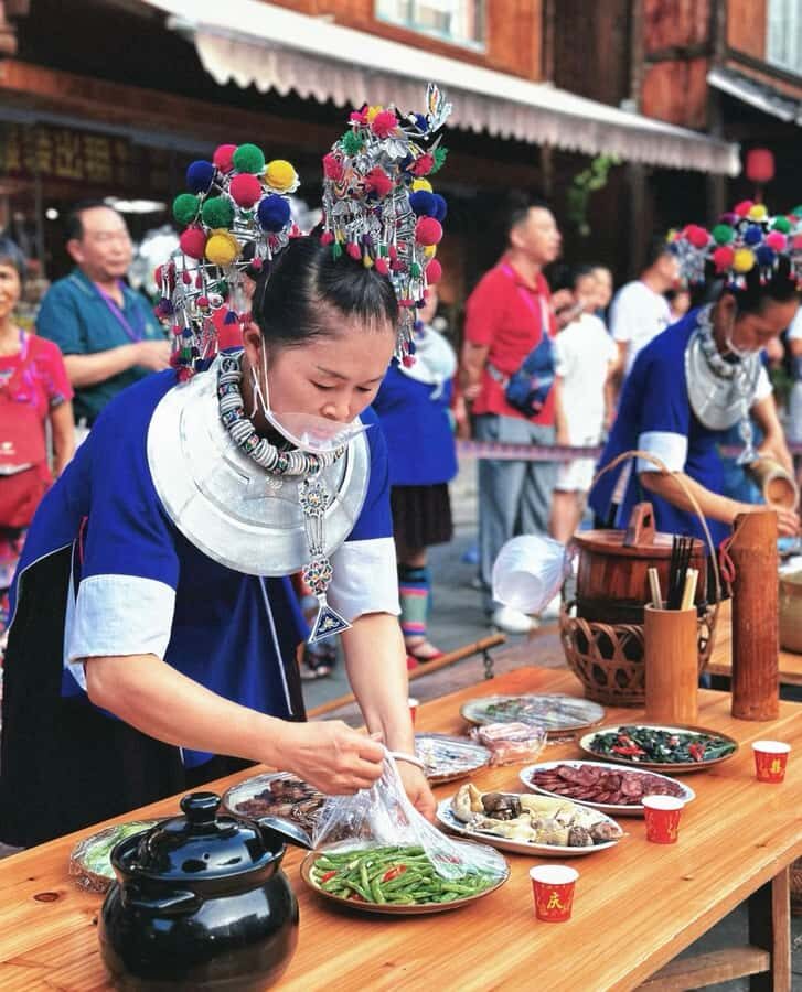 Guilin to Sanjiang: Dong Village, Local Lunch & Tea Mountain - The Cultural Feast or Family Lunch