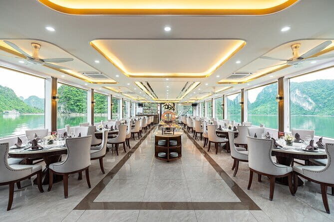 Halong Bay Day Tour Luxury Cruise With Jacuzzi and Buffet Lunch - The Itinerary: A Detailed Breakdown