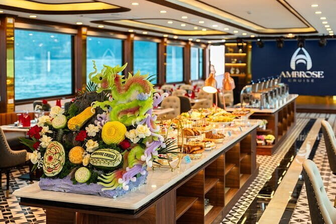 Halong Bay Full Day Tour with Buffet Lunch and Sunset Party - Arriving at Halong International Cruise Port