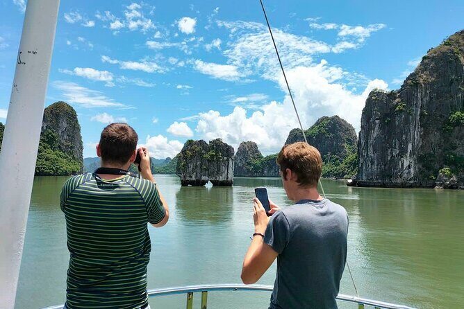 Hanoi: Ha Long Bay Day Cruise: Cave Exploration - Swim and Kayak - Food and Beverage