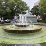 Historical highlights of Hiroshima - Prayer Fountain and Memorial Cenotaph