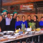 Hoi An Cooking Class With Market and Bamboo Basket Boat Tour - Exploring Bay Mau Coconut Village and the Bamboo Boat Ride