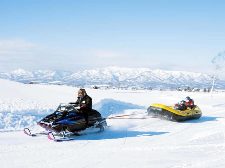 Hokkaido: Bibai Snow Land Gold Plan with Lunch & Snowmobile - The Itinerary: What You Can Expect