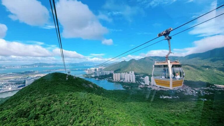 Hong Kong:Lantau Island Private Tour with Cable Car & Pickup - Transport, Timing, and Group Size
