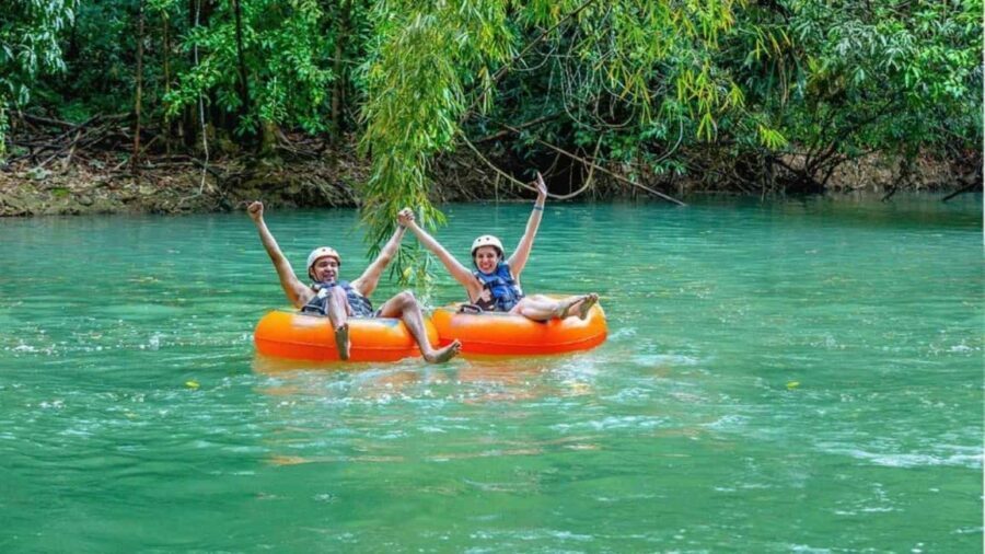 Horseback Ride , Tubing & Dunn's River Falls Daytrip - White River Tubing: Floating Through Nature