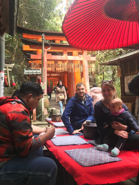 Inside of Fushimi Inari - exploring and lunch with locals - Authentic Local Experiences and Hidden Gems