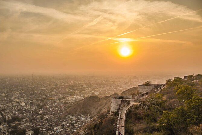 Jaipur Half-Day Evening Tour with Sunset and Dinner - Transportation and Duration  