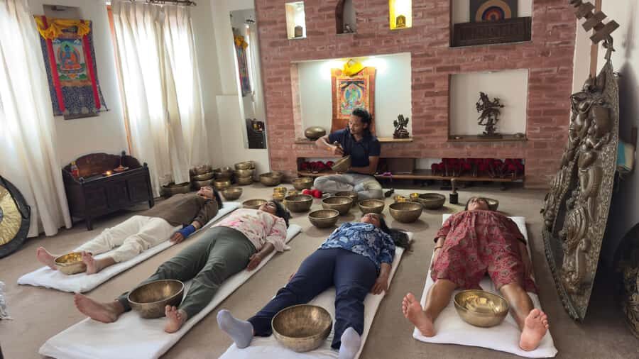 Kathmandu: 2-Day Yoga, Meditation, and Sound Healing Retreat - Day 1: Gentle Beginnings and Inner Quiet