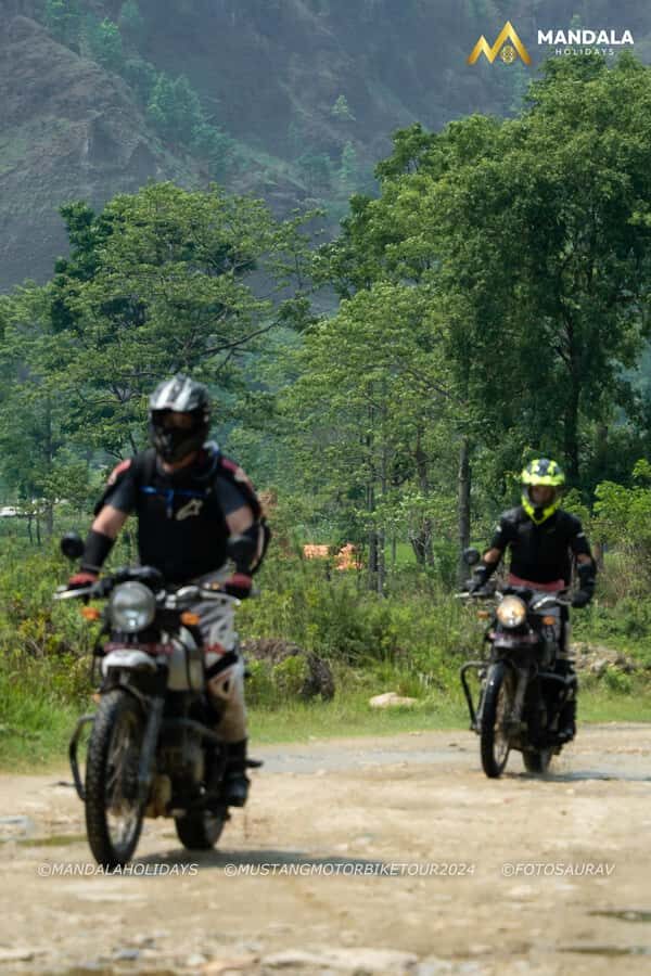 Kathmandu: 6-Day Lower Mustang Guided Motorbike Tour - What to expect during the ride