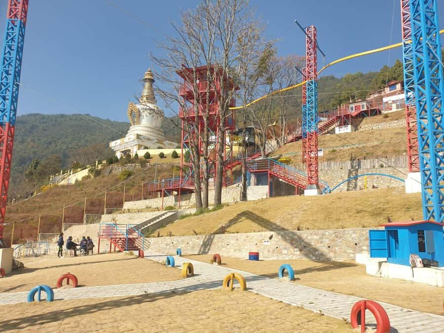 Kathmandu: Adventure Sports and Jamchhen Vijay Stupa Tour - The Calm of Jamchen Vijay Stupa