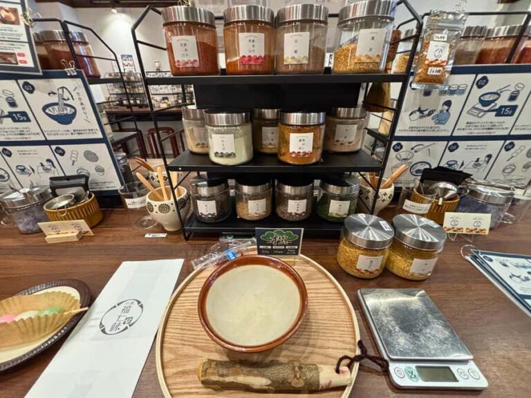 Kawagoe: Shichimi Spice Blending Workshop - In-Depth Look at the Experience