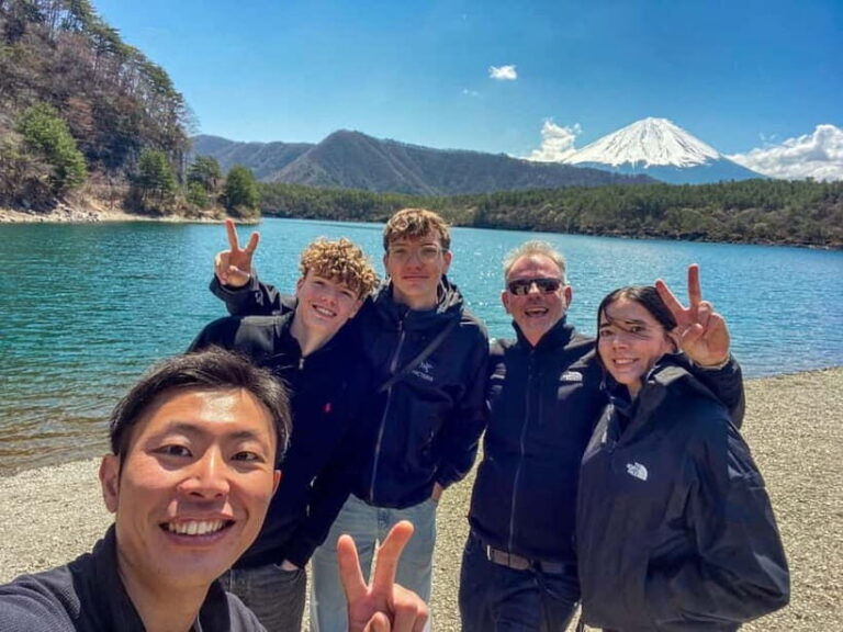 Kawaguchiko: Hidden Mt. Fuji Driving Tour with a Local Guide - The Transportation and Guide Experience