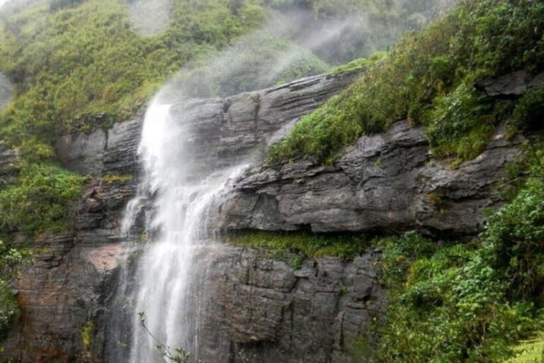 Knuckles Mountain Range: Kotaganga Waterfall Chain Hike - The Trail Through the Forest and Mountain Grasslands