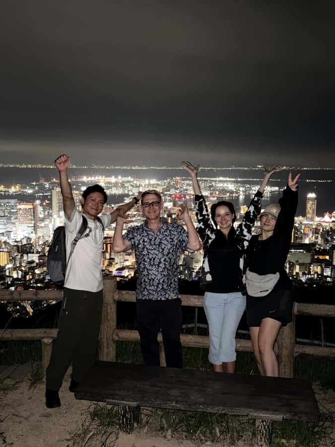 Kobe: Night Hike Adventure with local dinner - The Itinerary in Detail