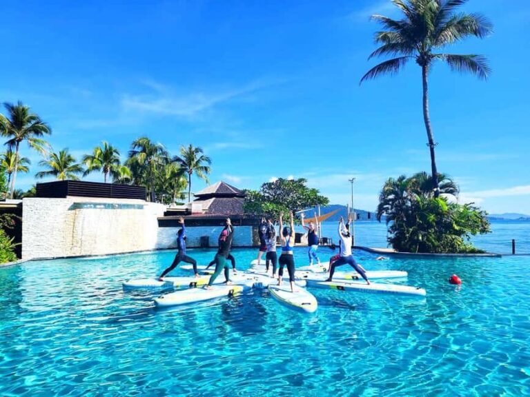 Kota Kinabalu: 5 Star Shangri-La Tanjung Aru Hotel SUP Yoga - Why the Location Matters