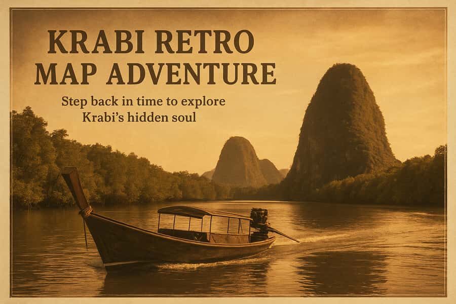 Krabi Retro Map: Longtail Boat & Koh Klang Experience - An In-Depth Look at the Krabi Retro Map Experience