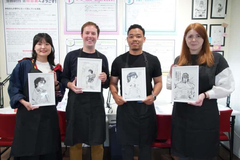 Kumamoto: Manga Inking Workshop with Framed Artwork Souvenir - What to Expect: The Details of the Workshop