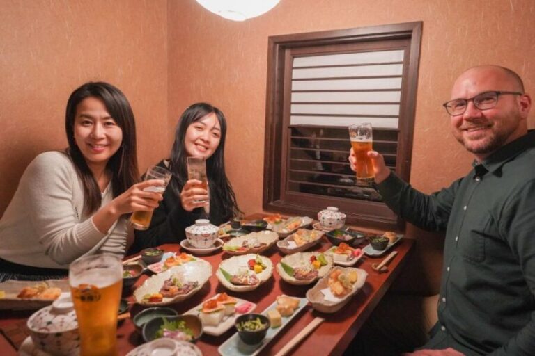 Kyoto: Foodie Night Tour in Gion with 9 dishes + 6 Sake - Exploring Kyoto’s Night Food Scene