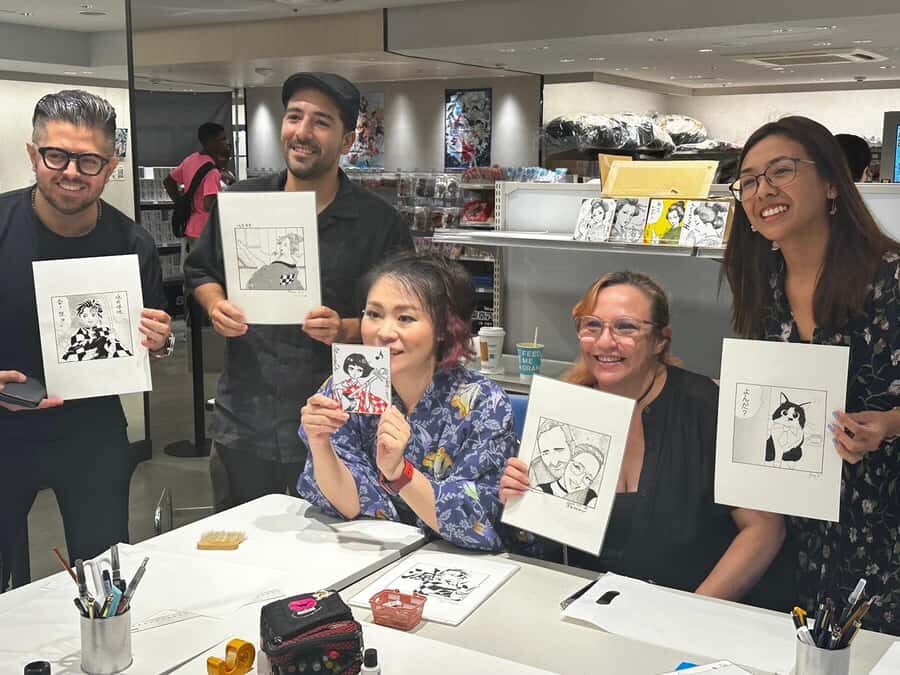 Kyoto: Manga Drawing Workshop Guided by Pro Manga Artist - Practical Details and Tips