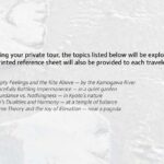 Kyoto Spiritual Conversations & Mindful Encounters PRIVATE Tour - FAQs