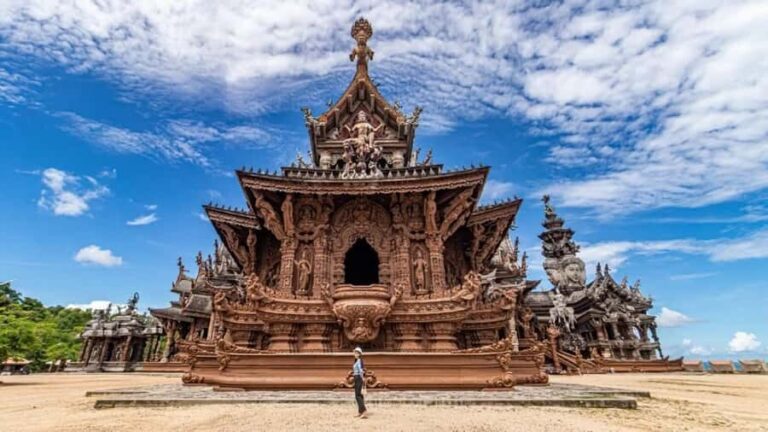 Laem Chabang Port: Sanctuary of Truth & Elephant Sanctuary - The Impressive Sanctuary of Truth