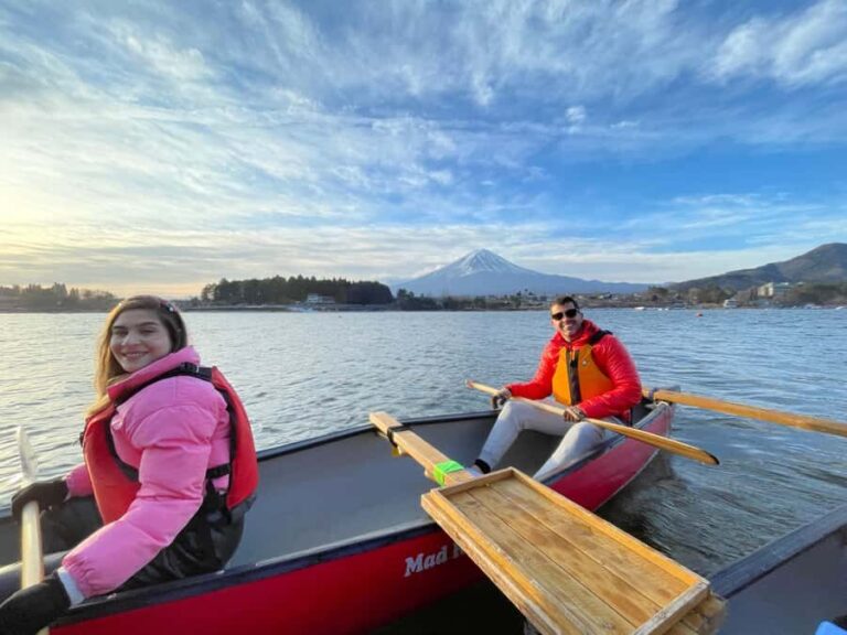 Lake Kawaguchi: Enjoy a canoeing tour without getting wet - Frequently Asked Questions