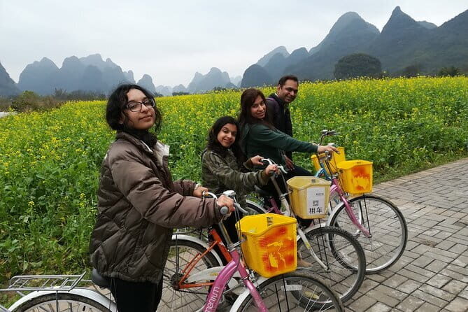 Li River Electric Boat, Xianggong Hill, Yulong River Biking Tour - What’s Included and What’s Not