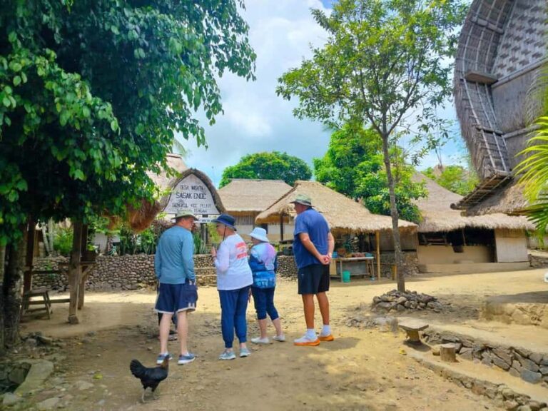 Lombok: Cultural Day Tour & Beach Pickup Cruise Port/Hotel - Exploring the Detailed Itinerary