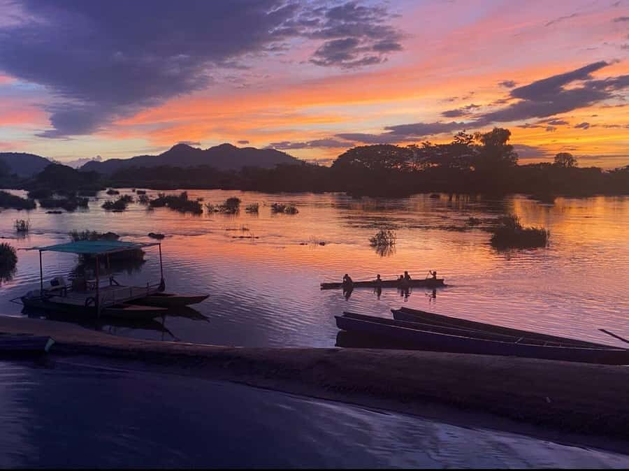 Luang Prabang: Afternoon Kuang Si Waterfalls & Sunset Cruise - Transport, Timing, and Group Size