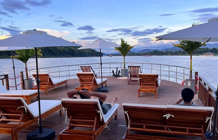 Luang Prabang:Mekong River Sunset Cruise/Kuang Si Rafting - Detailed Breakdown of the Itinerary