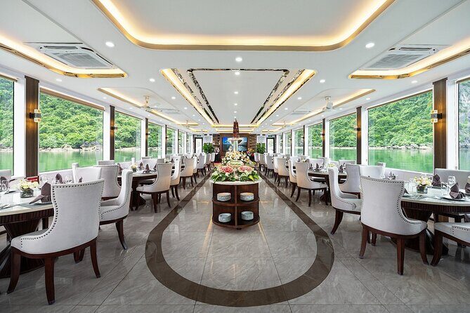 Luxury Hercules Premium Halong Bay Day Cruise with Buffet Lunch - First Stop: Exploring Sung Sot Cave  